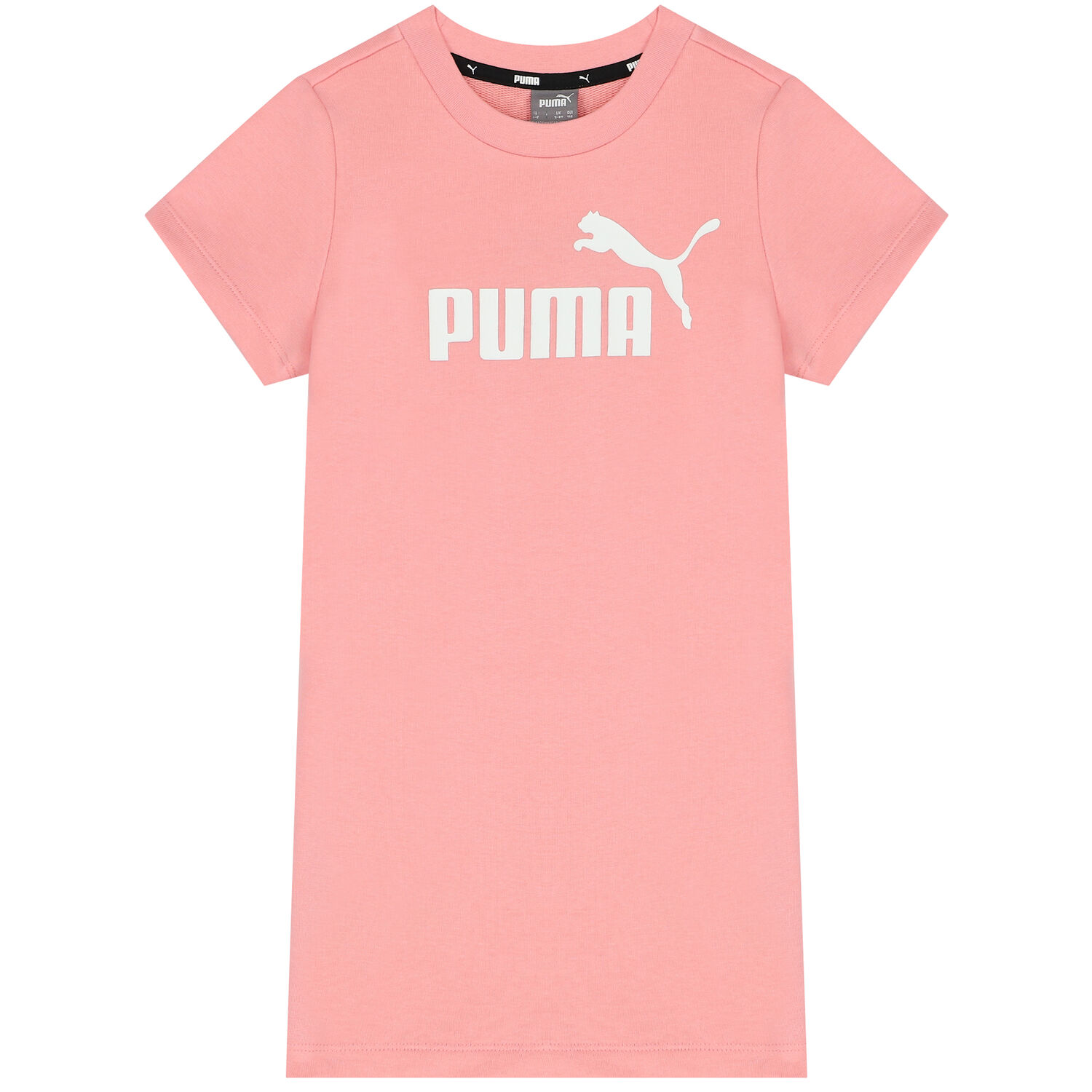 Girls Pink Logo T-Shirt Dress, 2, hi-res