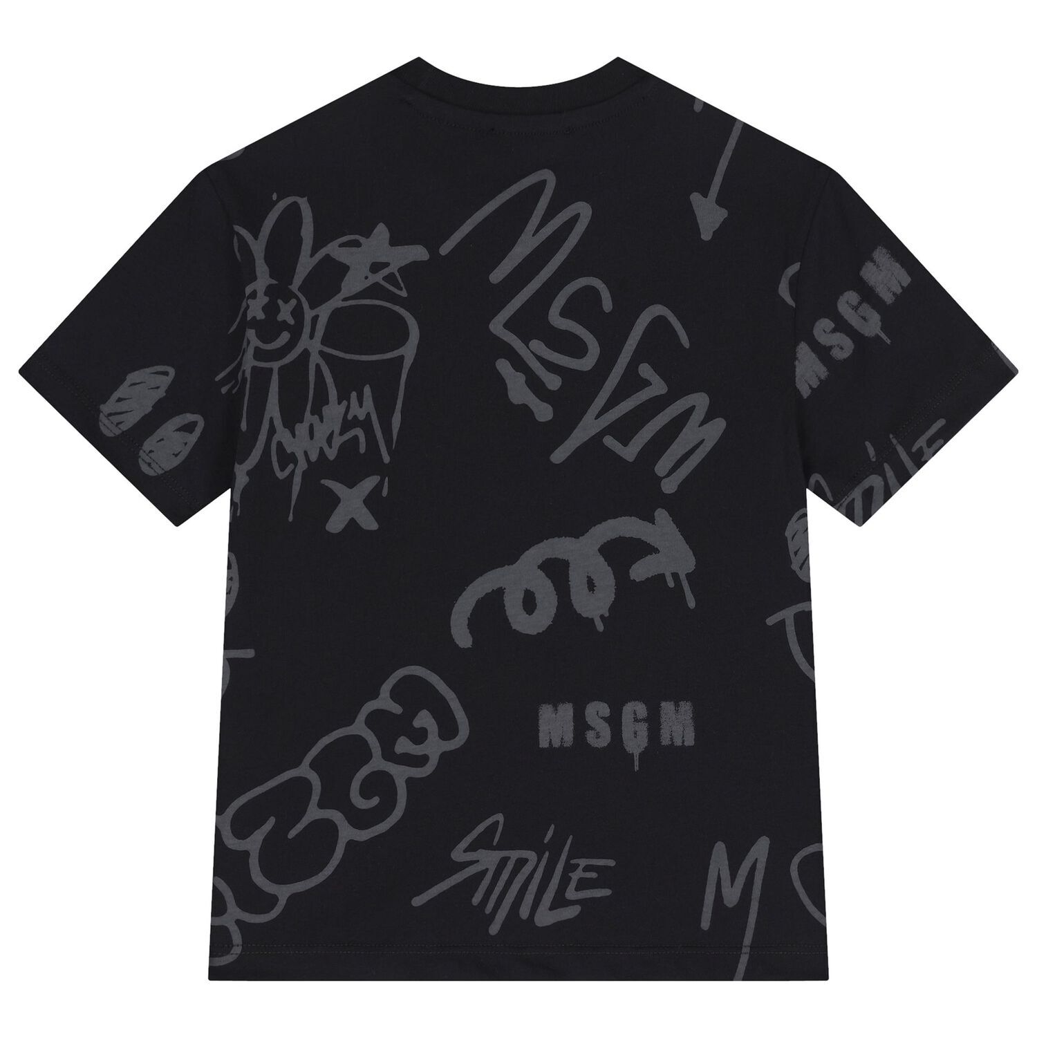 Boys Black Logo T-Shirt, 1, hi-res image number null