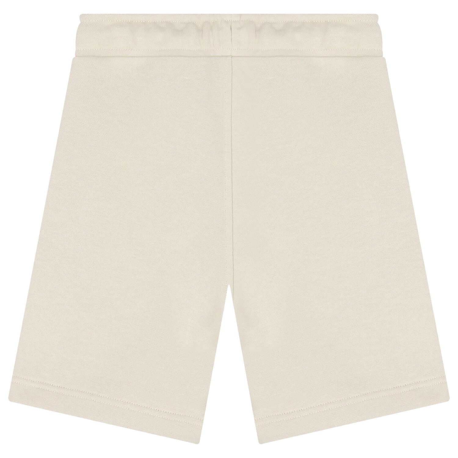 Boys Beige Logo Shorts, 2, hi-res