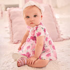 Baby Girls Floral Organza Dress Set, 1, hi-res