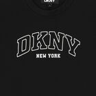 Boys Black Logo T-Shirt, 1, hi-res