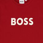 Boys Red Logo T-Shirt, 3, hi-res
