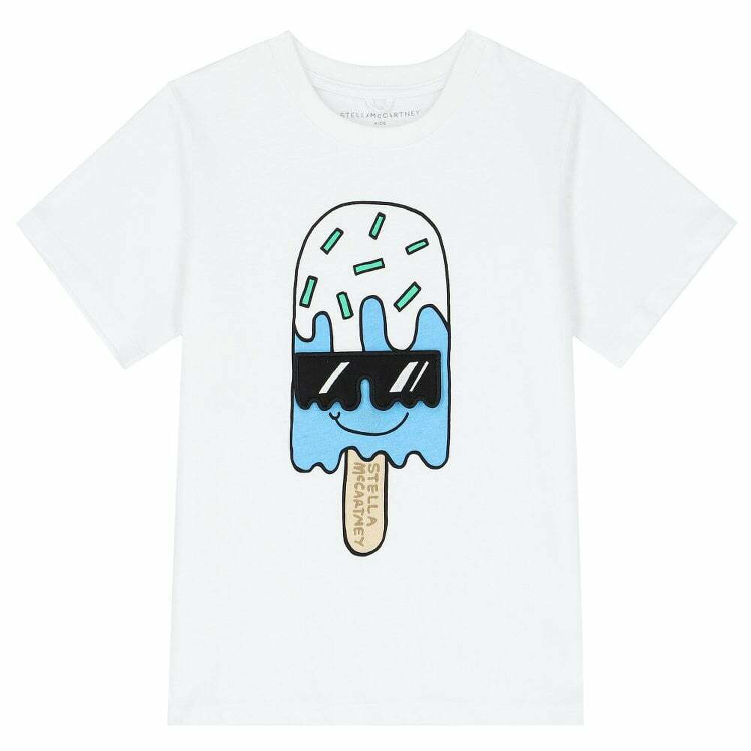 Boys White Pop-Sickle T-Shirt, 1, hi-res
