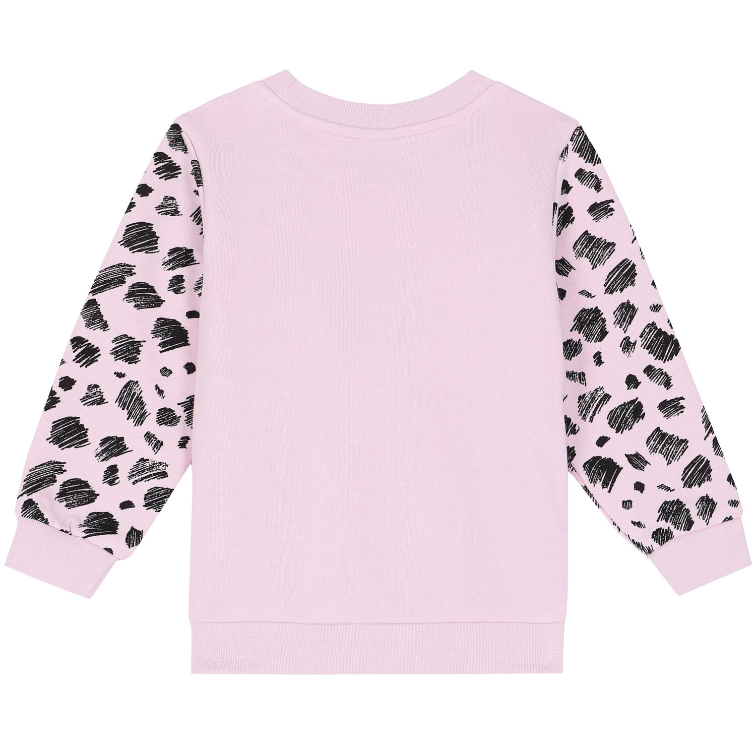 Girls Pink Logo Sweatshirt, 1, hi-res image number null