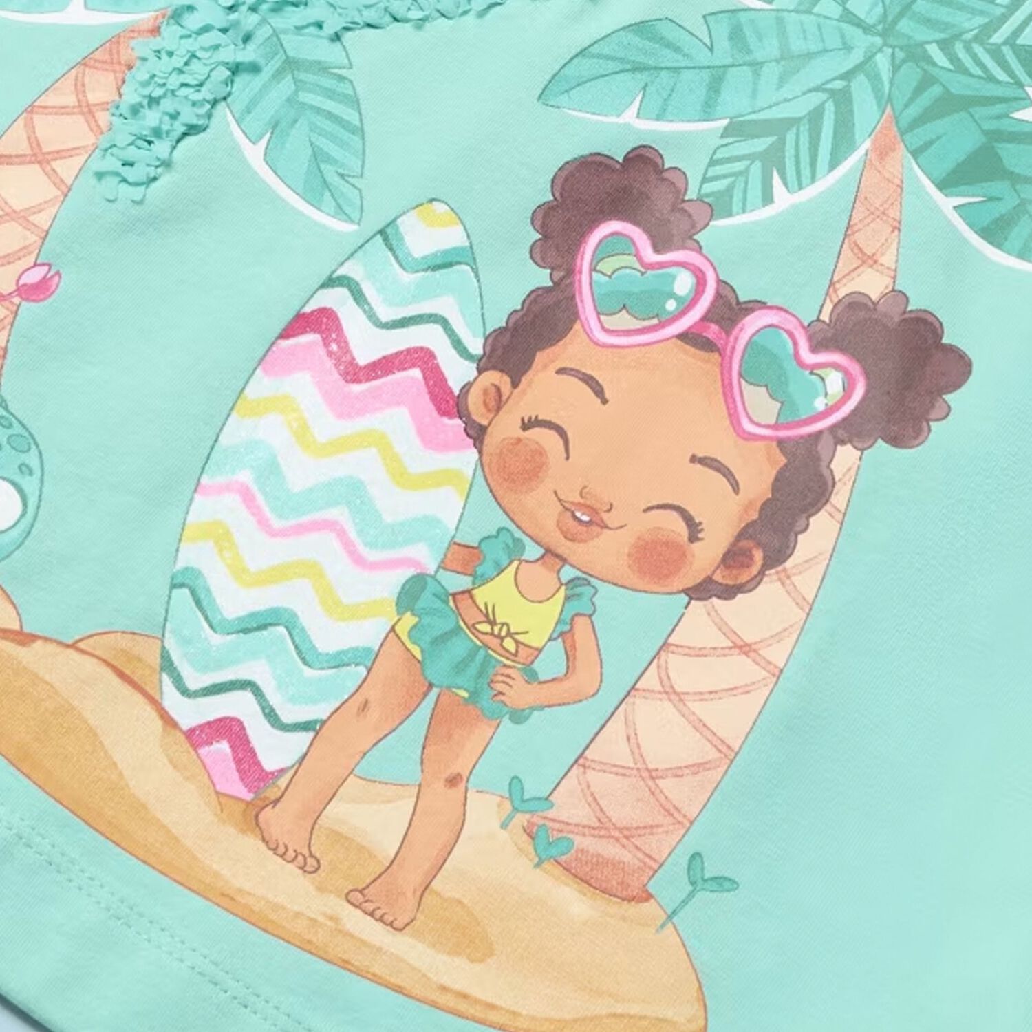 Younger Girls Aqua Dress, 1, hi-res image number null