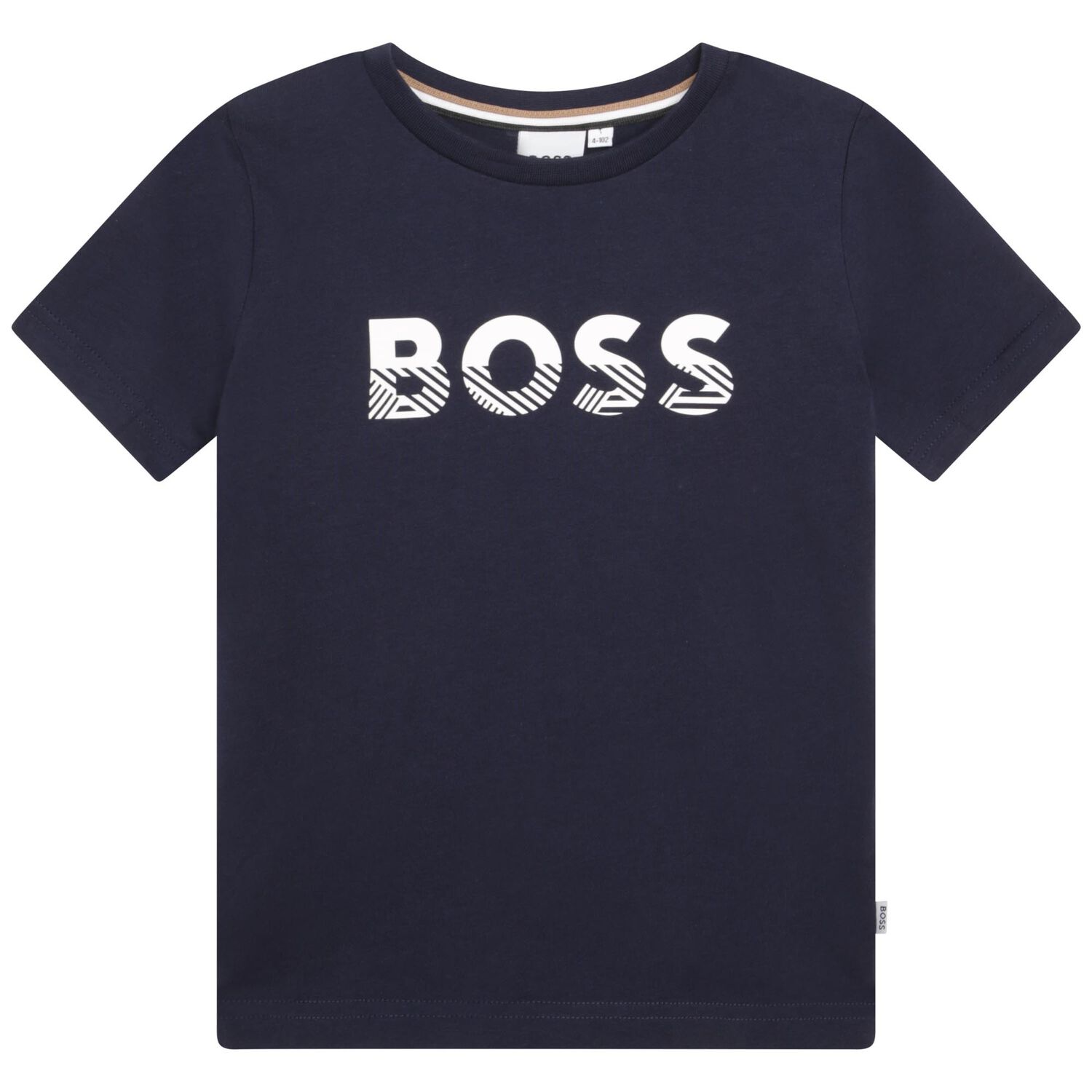 Boys Navy Logo T-Shirt, 3, hi-res image number null