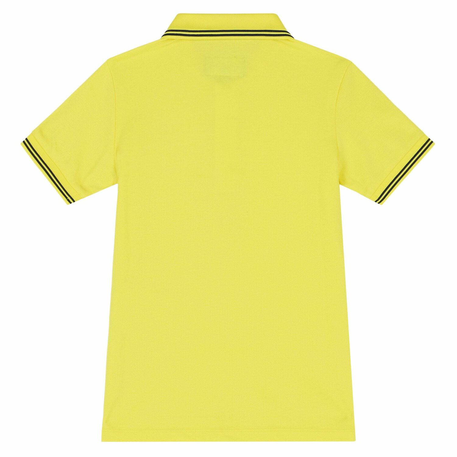 Baby Boys Yellow Logo Polo Shirt, 3, hi-res