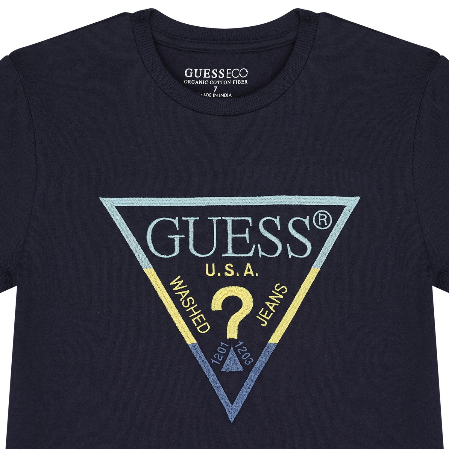 Boys Navy Blue Logo T-Shirt, 2, hi-res image number null