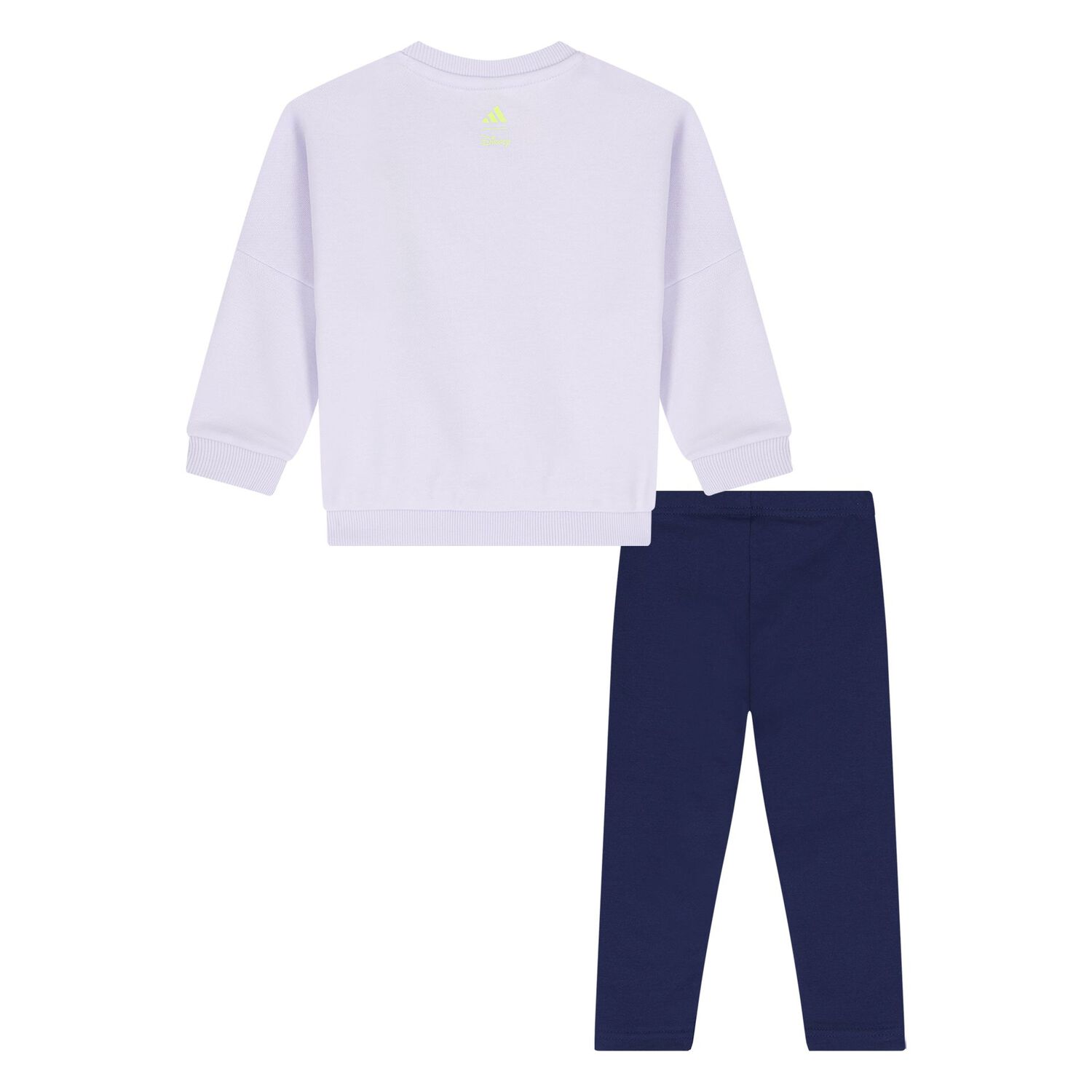 Younger Girls Lilac & Navy Blue Moana Disney Tracksuit, 1, hi-res
