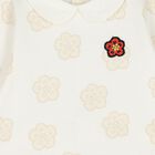 Ivory Bokeh Flower Babygrow Gift Set, 1, hi-res