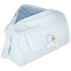 Blue Teddy Bear Baby Changing Bag, 1, hi-res