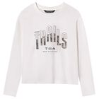 Boys Ivory Long Sleeve Top, 2, hi-res