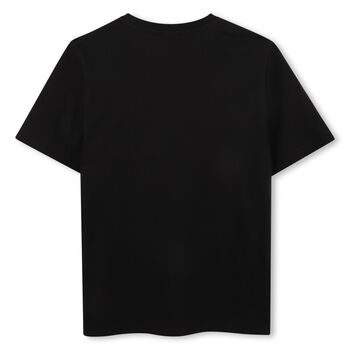 Boys Black Logo T-Shirt