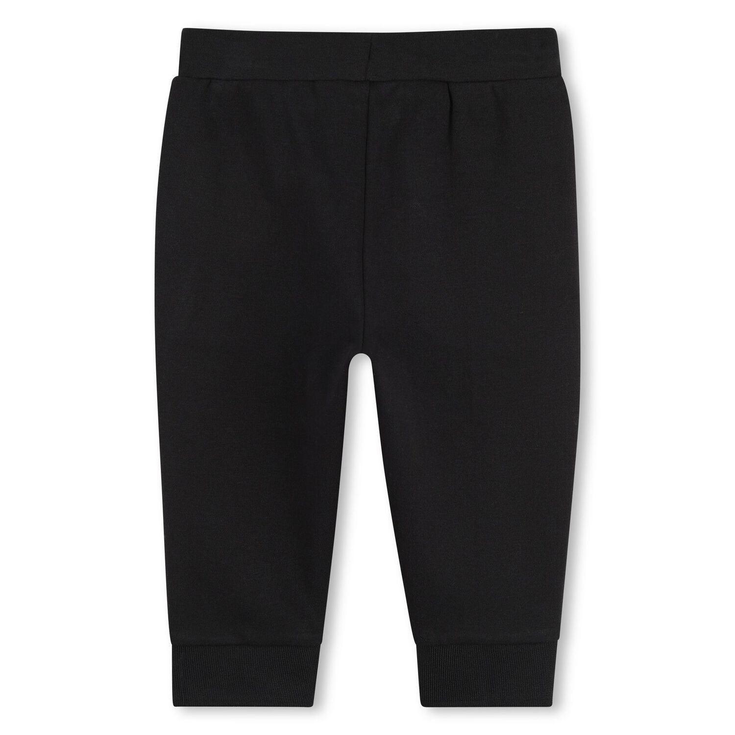 Younger Boys Beige & Black Logo Tracsuit, 1, hi-res