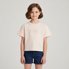 Girls Pink Logo T-Shirt, 2, hi-res