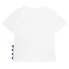 Younger Boys Ivory Crocodile T-Shirt, 2, hi-res