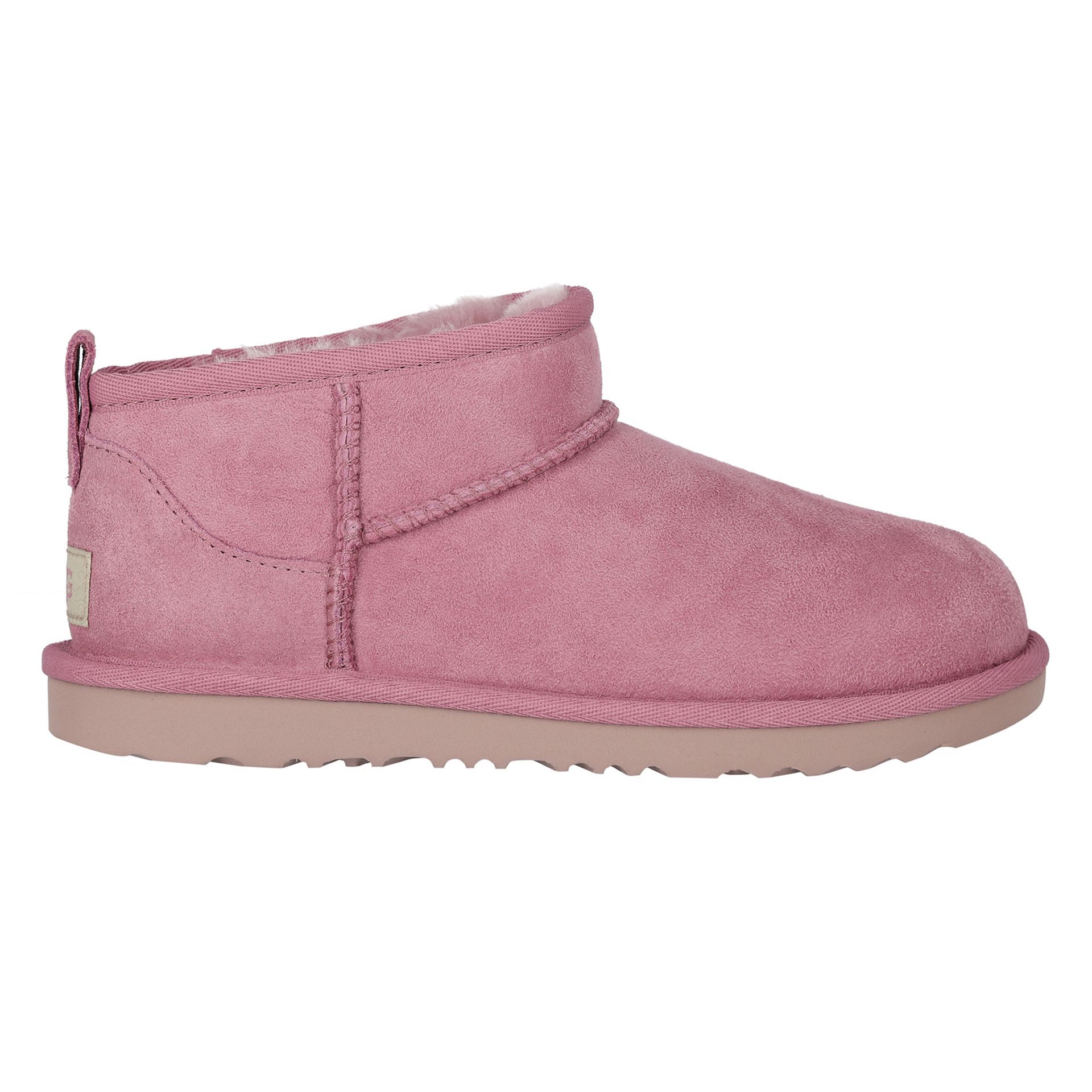 UGG Girls Pink Classic Ultra Mini Suede Boots Junior Couture UK
