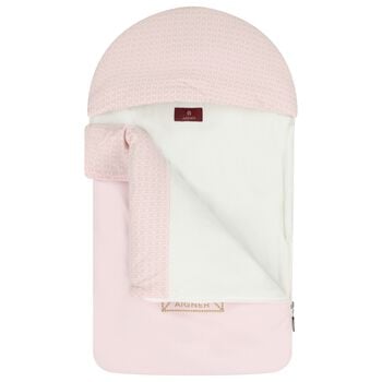 Baby Girls Pink Logo Nest