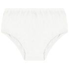 Baby Girls White Logo Polo Dress Set, 1, hi-res