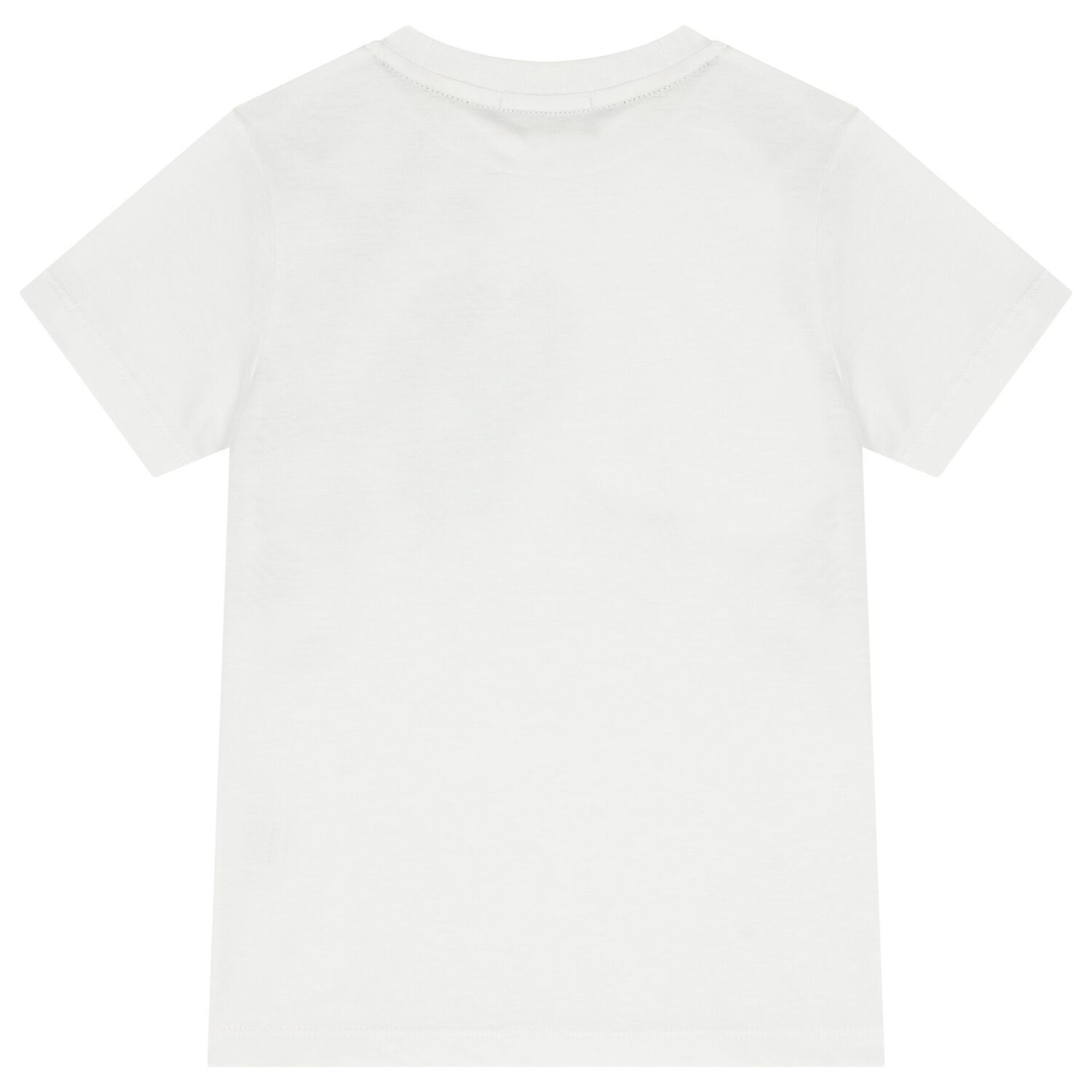 Boys White Logo T-Shirt, 1, hi-res image number null