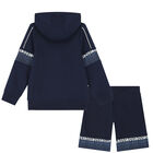 Boys Navy Logo Shorts Set, 1, hi-res