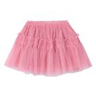 Girls Pink Tulle Skirt, 2, hi-res