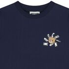 Navy Blue Teddy Bear Logo T-Shirt, 3, hi-res