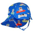 Baby Boys Blue Sunsuit Set, 1, hi-res