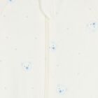 Baby Boys White & Blue Babygrows ( 4 Pack ), 1, hi-res