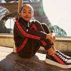 Girls Brown Logo Trainers, 1, hi-res