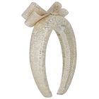 Girls Gold Headband, 1, hi-res