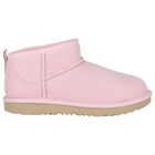 Girls Pink Classic Ultra Mini Suede Boots, 2, hi-res