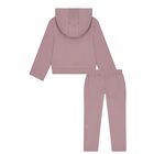 Girls Purple Logo Tracksuit, 1, hi-res
