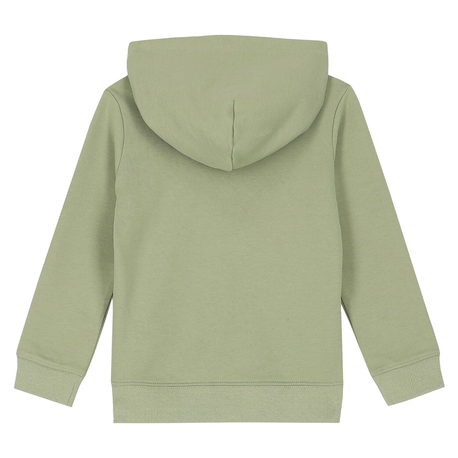 Boys Green Logo Hooded Top, 1, hi-res