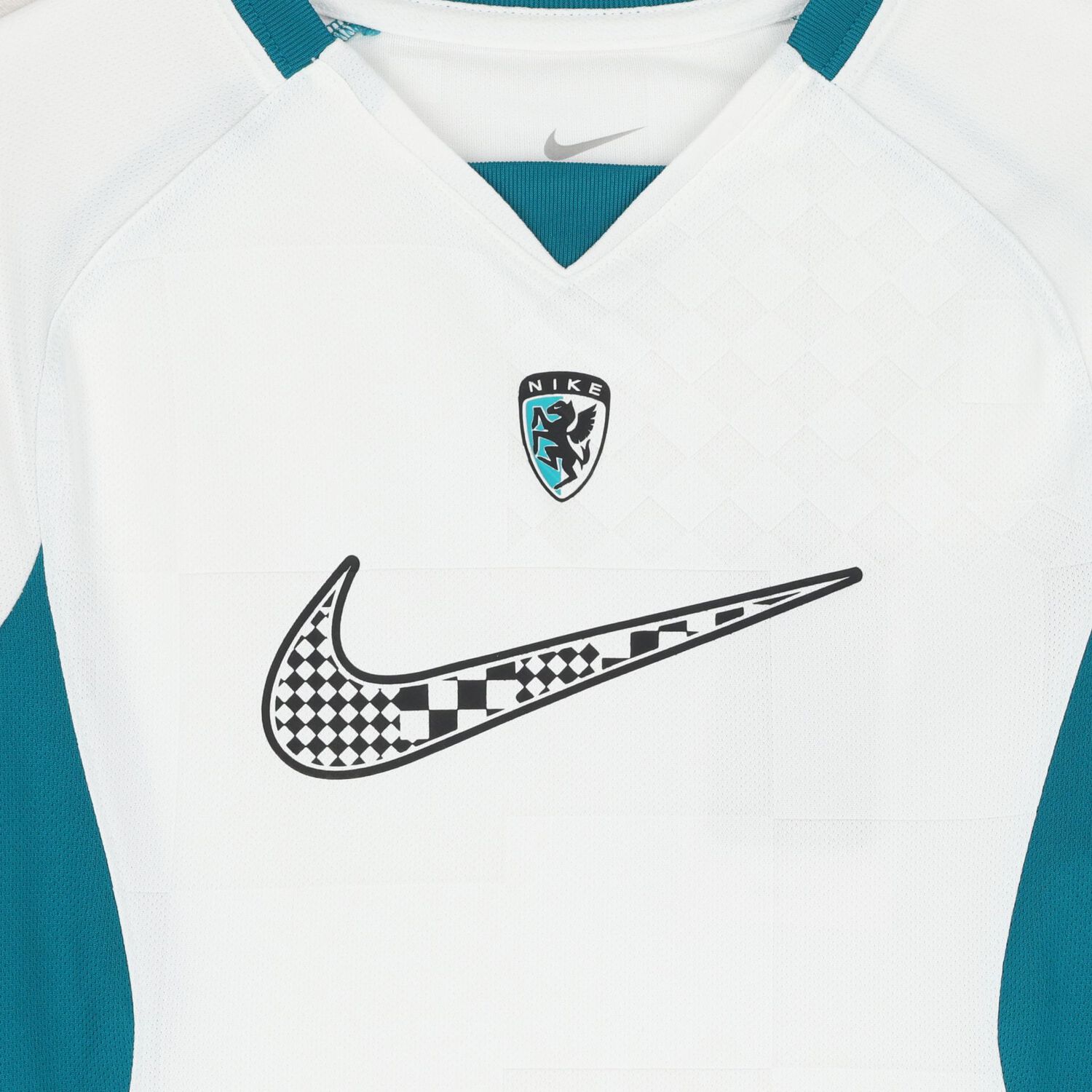 Boys White & Blue Logo T-Shirt, 2, hi-res