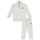 Boys Grey Logo Tracksuit, 1, hi-res