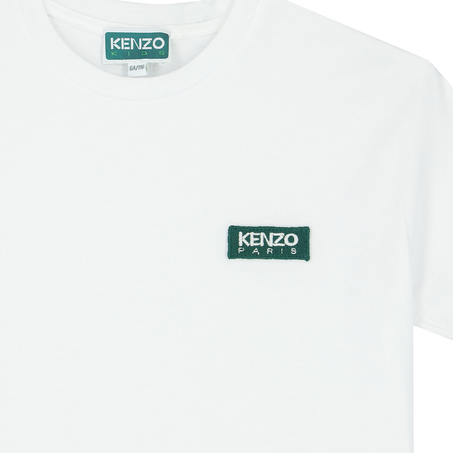Boys White Logo T-Shirt, 1, hi-res