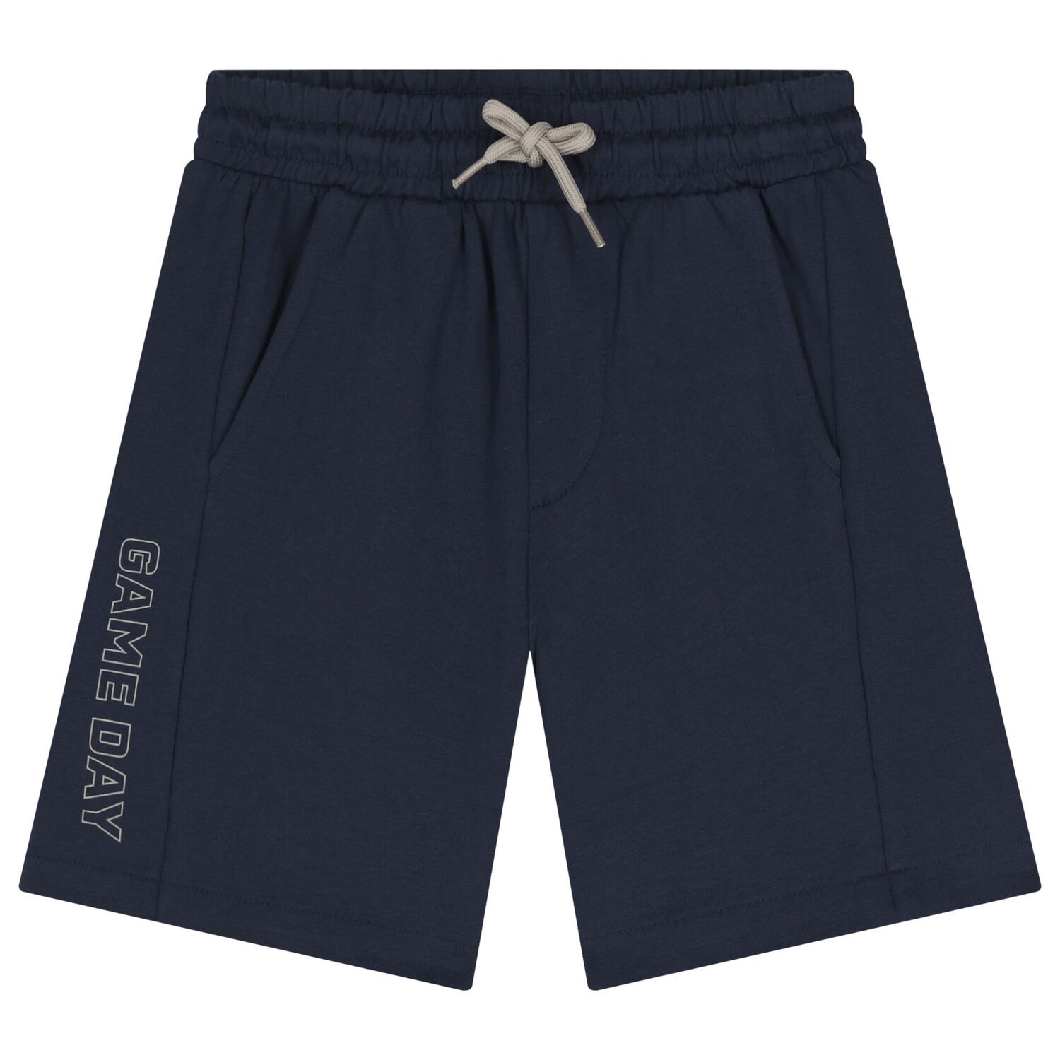 Boys Navy Blue Shorts Set, 1, hi-res