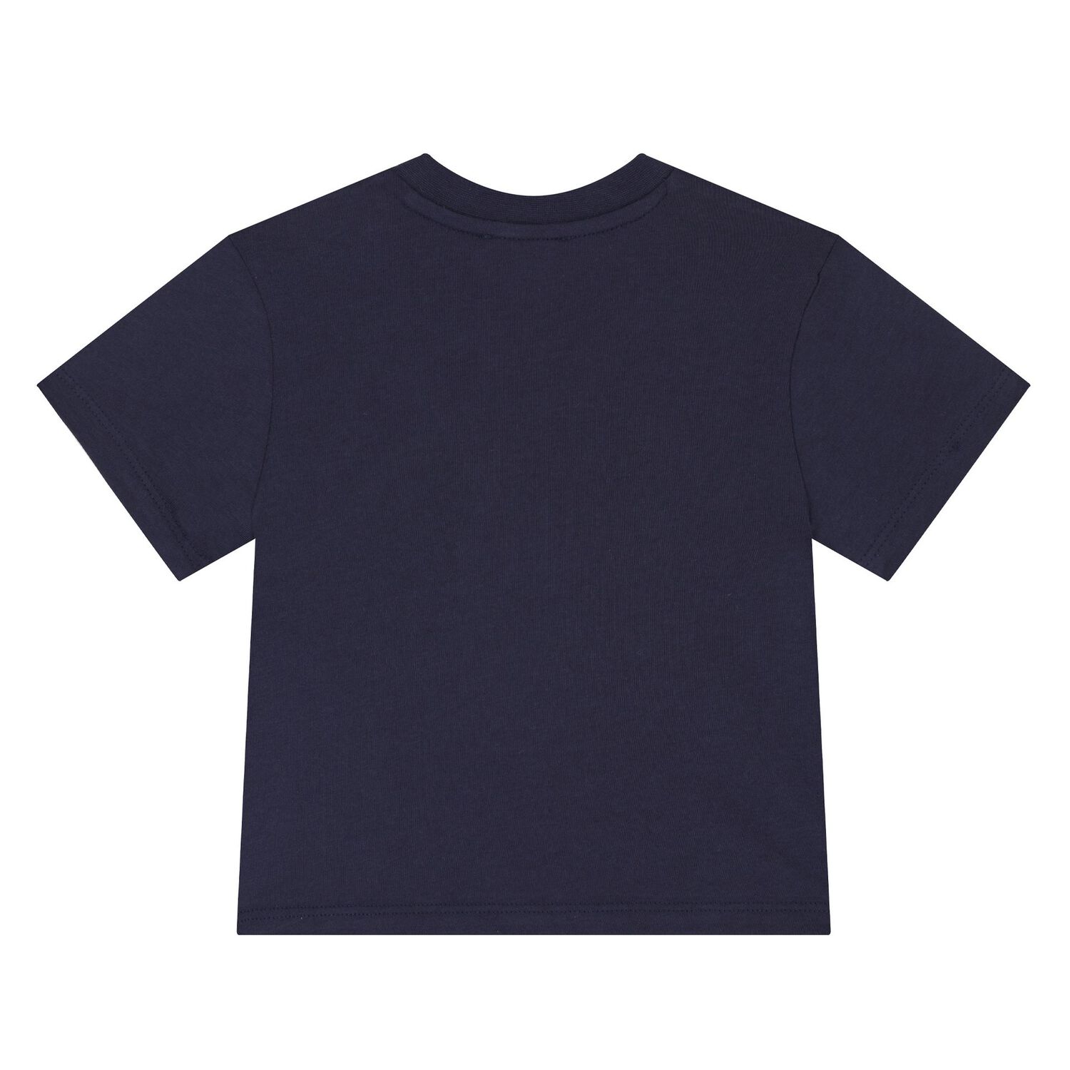 Younger Boys Navy Blue Tiger Logo T-Shirt, 1, hi-res