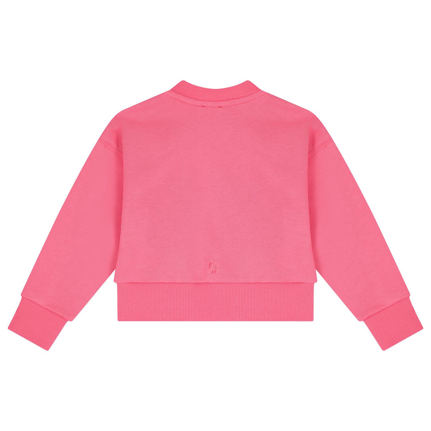 Girls Pink Logo Sweatshirt, 1, hi-res