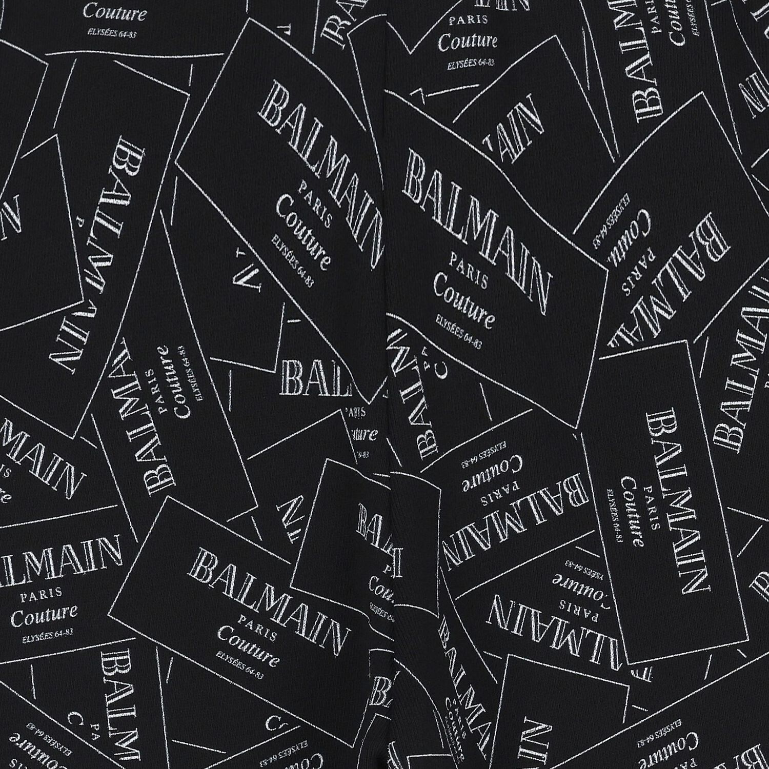 Black & White Logo Joggers, 1, hi-res