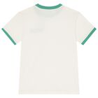 Boys Ivory Polo Logo T-Shirt, 1, hi-res