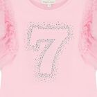 Girls Pink 7th Birthday T-Shirt, 12, hi-res