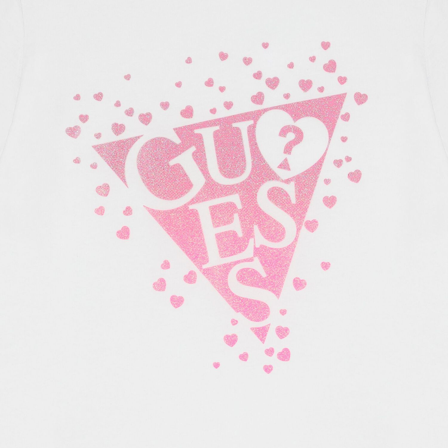 Girls White Logo T-Shirt, 1, hi-res