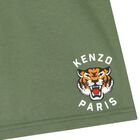 Boys Khaki Tiger Logo Shorts, 2, hi-res