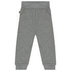 Younger Boys Blue & Grey Tracksuit, 1, hi-res