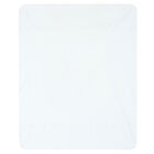 Baby Girls White Floral Blanket, 1, hi-res