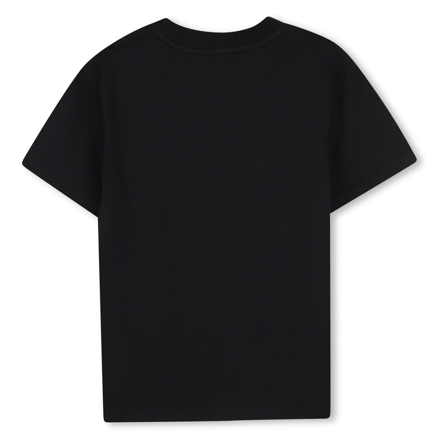 Boys Black Logo T-Shirt, 1, hi-res