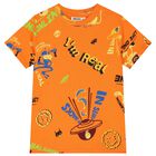 Boys Orange T-Shirt, 1, hi-res