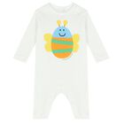 Ivory Bug Babygrows ( 2-Pack ), 1, hi-res
